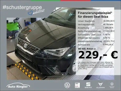 Gebraucht Seat Ibiza FR 110 PS (80 kW) 2023 Schwarz Kleinwagen