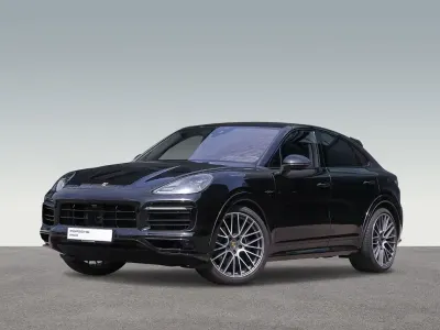 Gebraucht Porsche Cayenne E-Hybrid Coupe Platinum Edition 462 PS (339 kW) 2023 Schwarz SUV