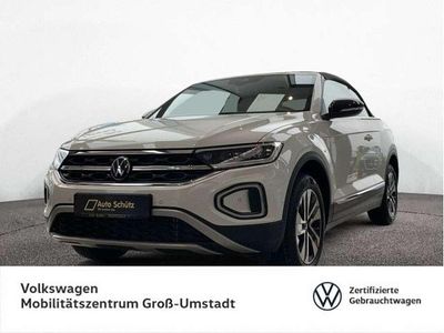 Pure white uni / schwarz sn 20 Neu 2025 VW T-Roc Cabriolet Cabrio | 33.599 € (Fairer Preis)