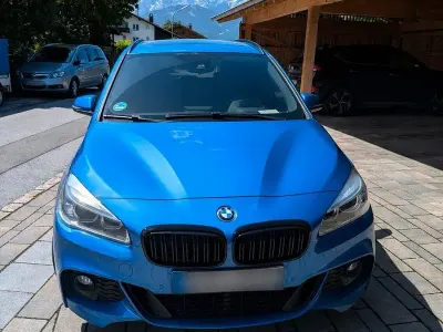 Gebraucht BMW 220 Gran Tourer M Sport 192 PS (141 kW) 2016 Blau Van / Kleinbus