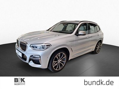 gebraucht BMW X3 X3 M40M40d M Sport DA AHK RFK HUD StdHzg Pano SpoSi Sportpaket Bluetooth Navi LED V