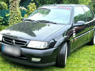 Gebraucht Citroën Saxo VTR Sport 118 PS (86 kW) 1998 Schwarz Kleinwagen