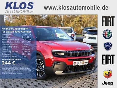 Ruby red (rot) Gebraucht 2024 Jeep Avenger Summit SUV | 22.990 € (Guter Preis)