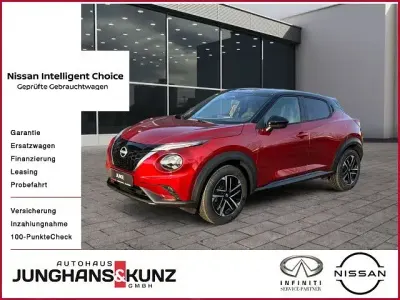 Gebraucht Nissan Juke N-Connecta 141 PS (103 kW) 2025 Reddish orange/black, schwarz SUV