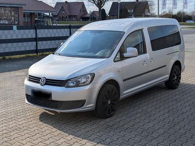 Gebraucht VW Caddy Maxi 102 PS (75 kW) 2012 Silber Van / Kleinbus