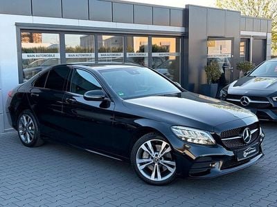 Usata Mercedes C300 AMG 258 CV (189 kW) 2018 Nero Berlina