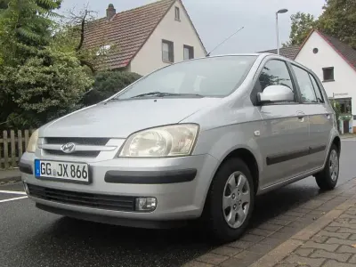 Gebraucht Hyundai Getz 63 PS (46 kW) 2003 Silber Kleinwagen