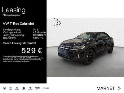 Nuova VW T-Roc Cabriolet R-line 150 CV (110 kW) 2026 Nero Cabrio