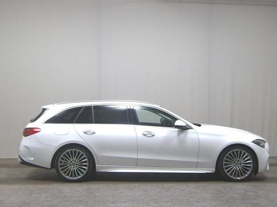 Usata Mercedes C200 AMG line 184 CV (135 kW) 2022 Bianco Station wagon