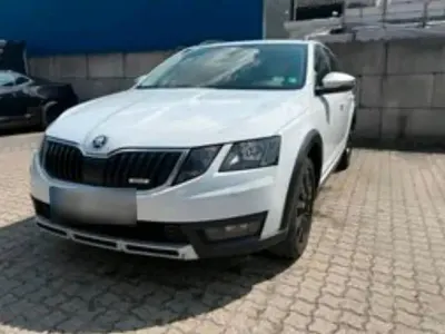 Gebraucht Skoda Octavia Scout 150 PS (110 kW) 2019 Weiß Kombi