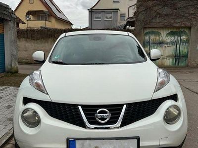 Gebraucht Nissan Juke Tekna 117 PS (86 kW) 2012 Weiß SUV
