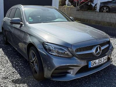 Usata Mercedes C300e AMG line 194 CV (142 kW) 2020 Grigio Station wagon