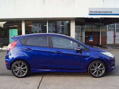 Blau Gebraucht 2017 Ford Fiesta ST-Line Limousine | 12.450 € (Fairer Preis)