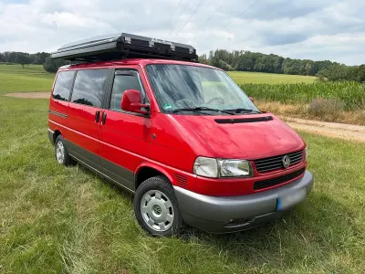 Gebraucht VW T4 115 PS (84 kW) 1997 Rot Van