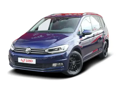 Gebraucht VW Touran Comfortline 150 PS (110 kW) 2017 Blau Van / Kleinbus