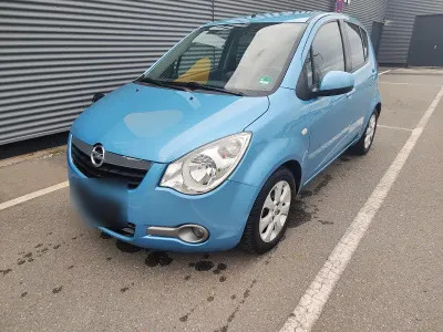 Gebraucht Opel Agila Edition 86 PS (63 kW) 2008 Blau Kleinwagen