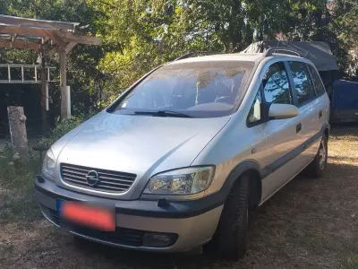 Gebraucht Opel Zafira Executive 147 PS (108 kW) 2001 Silber Van / Kleinbus