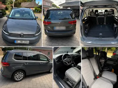 Gebraucht VW Touran Highline 150 PS (110 kW) 2024 Grau Van / Kleinbus