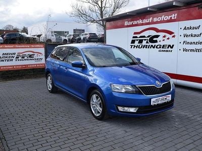 Gebraucht Skoda Rapid Ambition 90 PS (66 kW) 2015 Blau Kleinwagen
