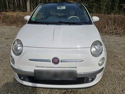 Gebraucht Fiat 500 69 PS (50 kW) 2009 Weiß Cabrio