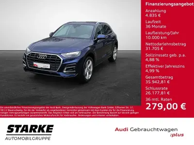 Używany Audi Q5 Ambiente 204 KM (150 kW) 2023 Niebieski SUV