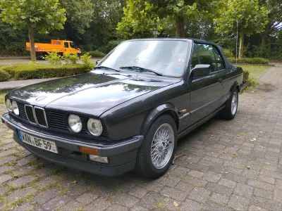 Gebraucht BMW 320 Cabriolet Shadowline 129 PS (94 kW) 1990 Schwarz Cabrio