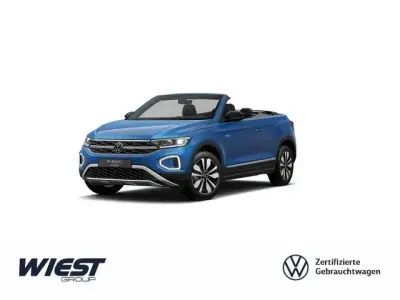 Brugt VW T-Roc Cabriolet Goal 116 HK (85 kW) 2025 Blå Cabriolet