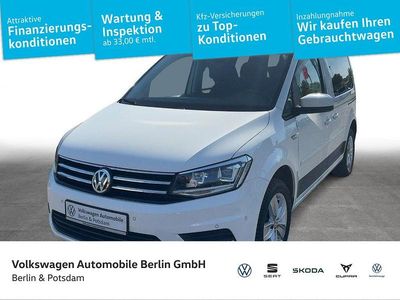 Usata VW Caddy Comfortline 125 CV (91 kW) 2017 Bianco Monovolume