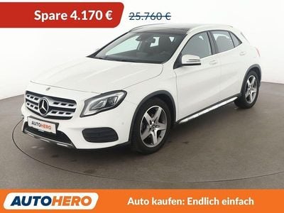 Gebraucht Mercedes GLA200 AMG line 156 PS (114 kW) 2019 Silber SUV