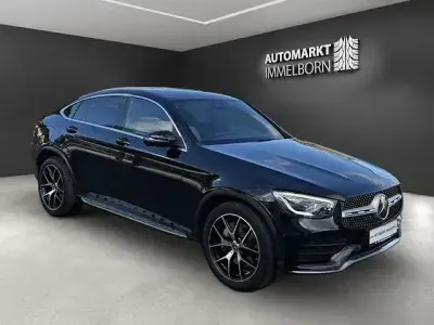 Brugt Mercedes GLC300 AMG 258 HK (189 kW) 2020 Sort Coupe