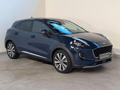 Gebraucht Ford Puma Titanium X 120 PS (88 kW) 2021 Blau Limousine