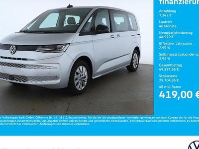 Used VW Multivan Basis 150 HP (110 kW) 2024 Silver Minivan