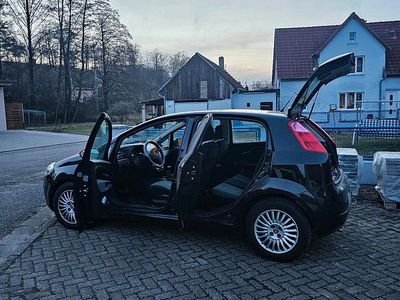 Gebraucht Fiat Punto 95 PS (69 kW) 2008 Schwarz Kleinwagen