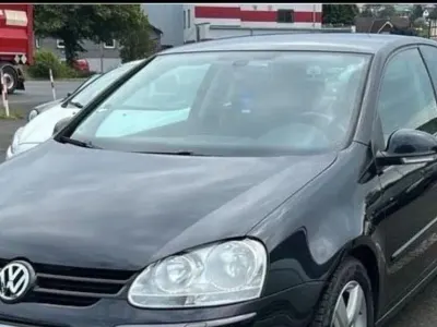Gebraucht VW Golf V United 80 PS (58 kW) 2007 Schwarz Kleinwagen