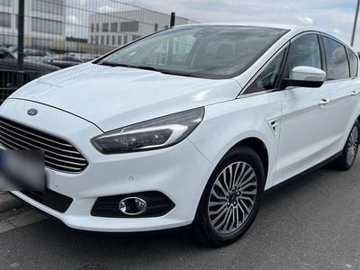 Gebraucht Ford S-MAX Titanium 150 PS (110 kW) 2019 Weiß Van / Kleinbus