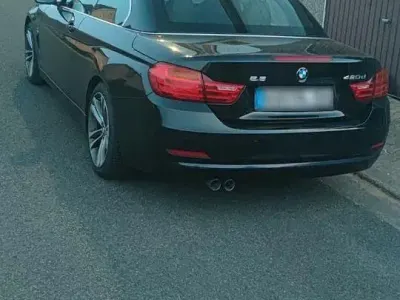 Gebraucht BMW 420 Cabriolet Advantage 190 PS (139 kW) 2016 Schwarz Cabrio