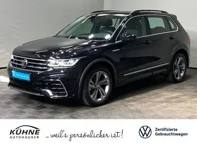 Gebraucht VW Tiguan R-line 150 PS (110 kW) 2021 Schwarz, SUV