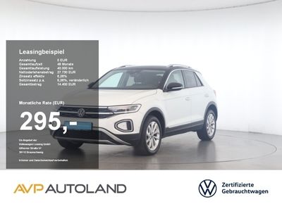 gebraucht VW T-Roc 1.5 TSI DSG STYLE | AHK | ACC | NAVI | LED