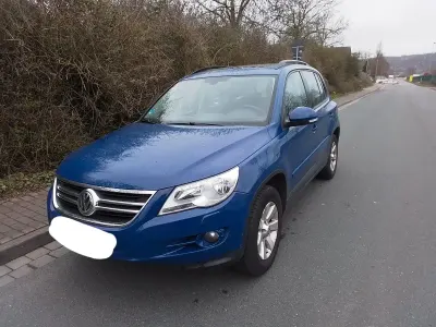 Gebraucht VW Tiguan 140 PS (102 kW) 2008 Blau SUV