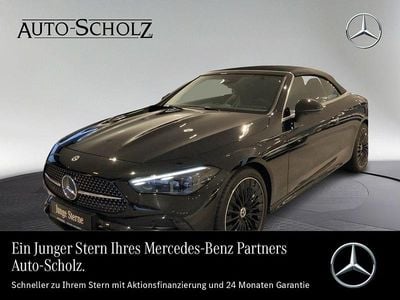 Schwarz Gebraucht 2025 Mercedes CLE200 AMG Cabrio | 56.322 € (Fairer Preis)