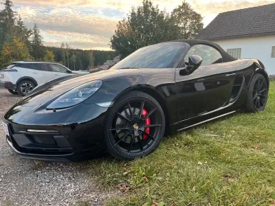 Gebraucht Porsche Boxster 400 PS (294 kW) 2023 Schwarz Cabrio