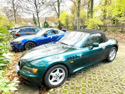 Brugt BMW Z3 118 HK (86 kW) 1999 Grøn Cabriolet