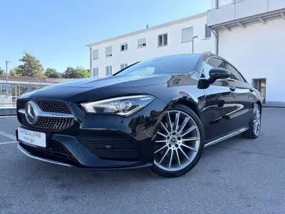Gebraucht Mercedes CLA220 AMG line 190 PS (139 kW) 2023 Kosmosschwarz Coupé