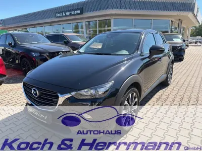 Gebraucht Mazda CX-3 121 PS (88 kW) 2021 Onyxschwarz metallic SUV