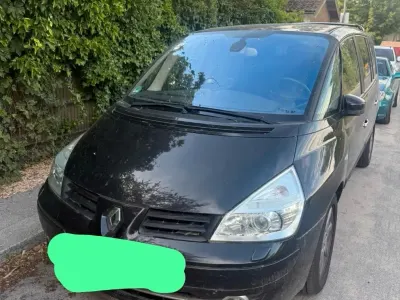 Gebraucht Renault Espace 172 PS (126 kW) 2007 Schwarz Van / Kleinbus