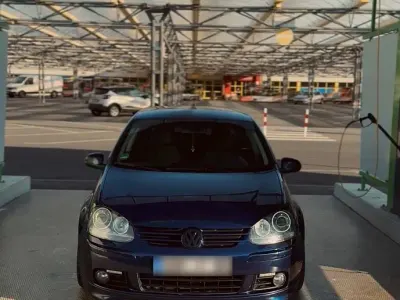 Gebraucht VW Golf V 2007 Blau Limousine