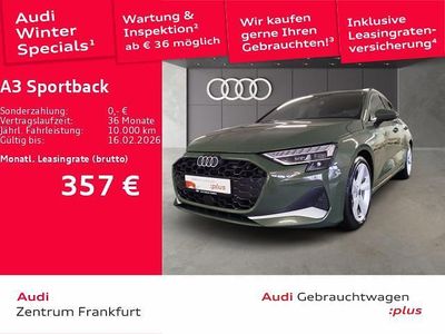 Grün Gebraucht 2025 Audi A3 Advanced Limousine | 36.870 € (Superpreis)