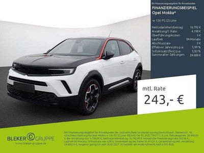 Gebraucht Opel Mokka-e GS Line 100 kW (136 PS) 2022 Jadeweiß/arktisweiß SUV