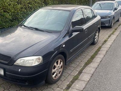Gebraucht Opel Astra Comfort 101 PS (74 kW) 2001 Schwarz Coupé