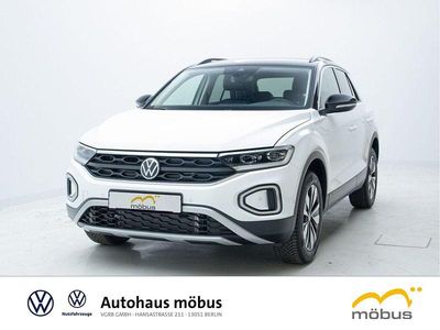 Gebraucht VW T-Roc Goal 150 PS (110 kW) 2026 Pure white schwarz SUV
